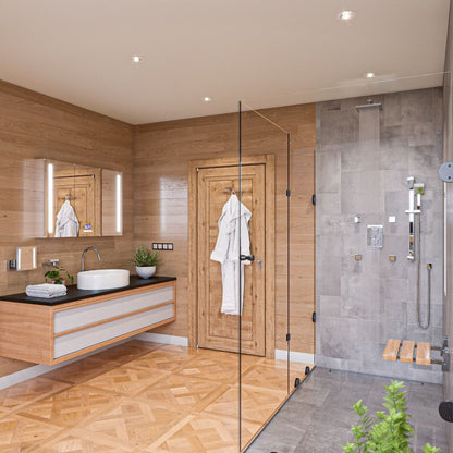 ALFI brand ABC911 White 22" Oval Above Mount Ceramic Sink