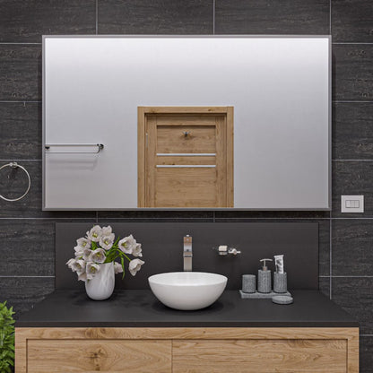ALFI brand ABC913 White 16" Egg Shape Above Mount Ceramic Sink