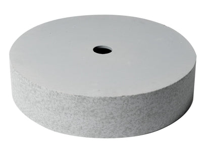 ALFI brand ABCO17R 17" Round Solid Concrete Gray Matte Above Mount Bathroom Sink
