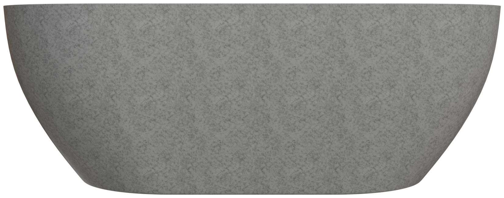 ALFI brand ABCO59TUB 59" Solid Concrete Oval Freestanding Bathtub