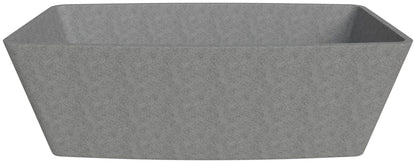 ALFI brand ABCO71TUB 71" Solid Concrete Rectangular Freestanding Bathtub
