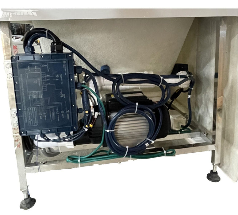 EAGO AM154ETL-R6 6 ft Acrylic White Rectangular Whirlpool Tub With Fixtures