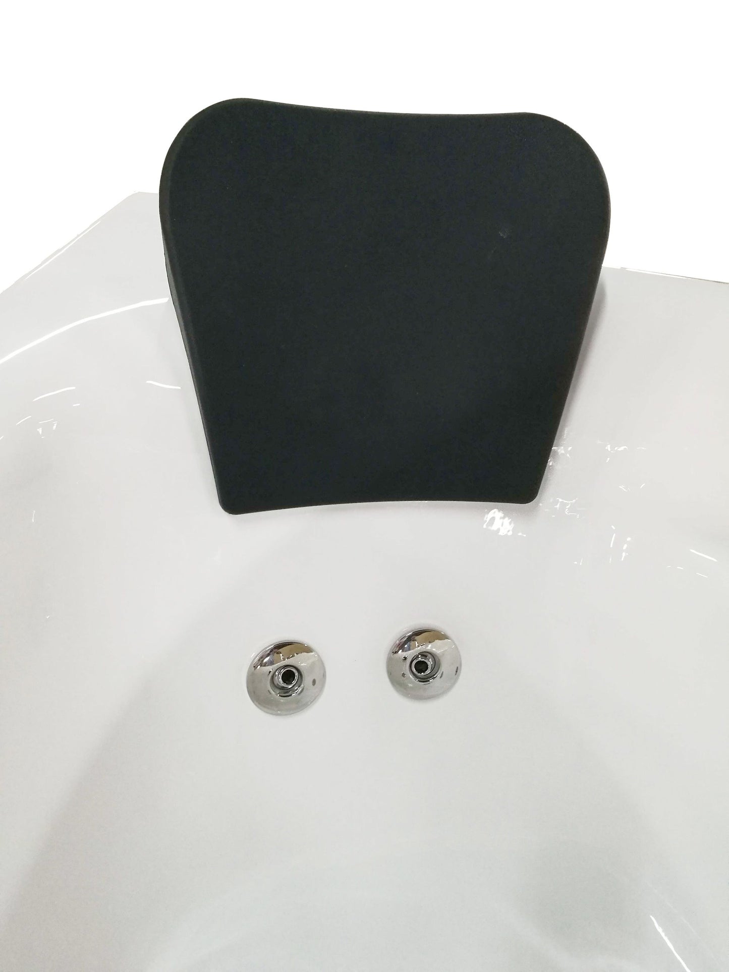 EAGO AM161-R 59" Single Person Corner White Acrylic Whirlpool BathTub