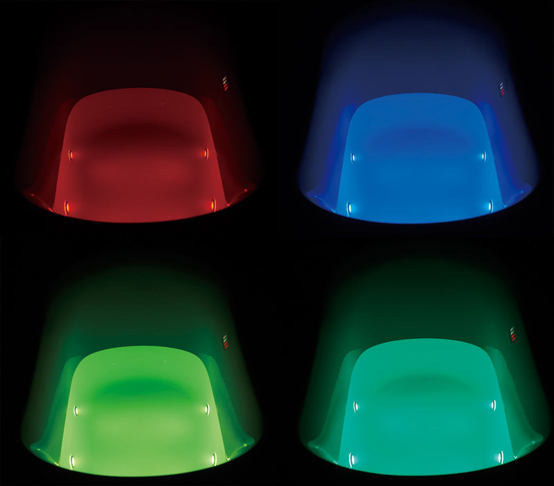 EAGO AM2140 68" White Free Standing Oval Air Bubble Bathtub