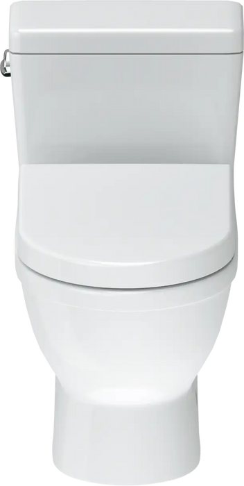 Duravit- Starck 3 One Piece Toilet Elongated  1.28/1.28 GPF, Trip lever placement: Right, White High Gloss