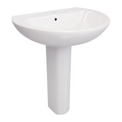 Banner™ Single Hole Standard Pedestal Bathroom Sink