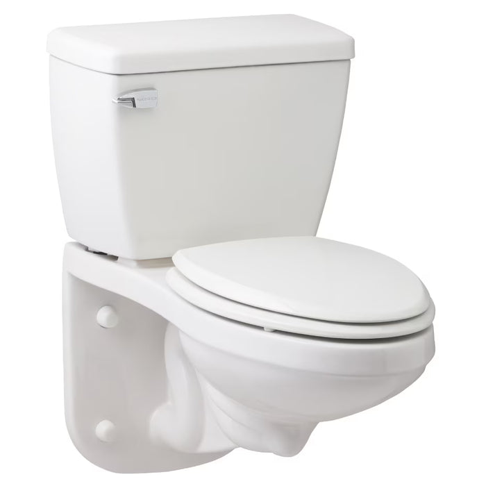 Ultra Flush® 1.6 gpf 4-1/4" Vertical Rough-In Two-Piece Elongated ErgoHeight™ Toilet