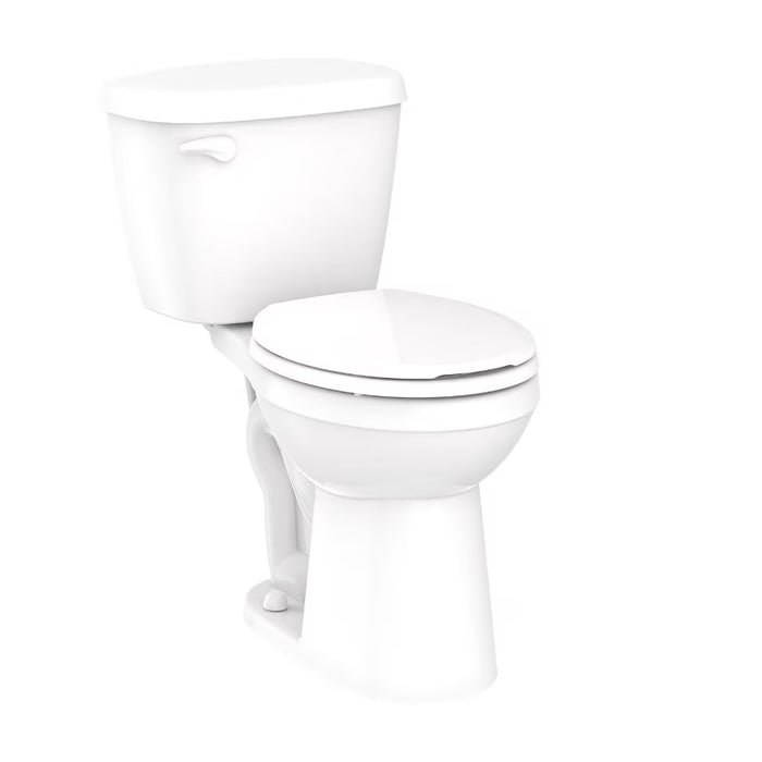 Maxwell® 1.6 gpf 12" Rough-In Two-Piece Round Front ErgoHeight™ Toilet