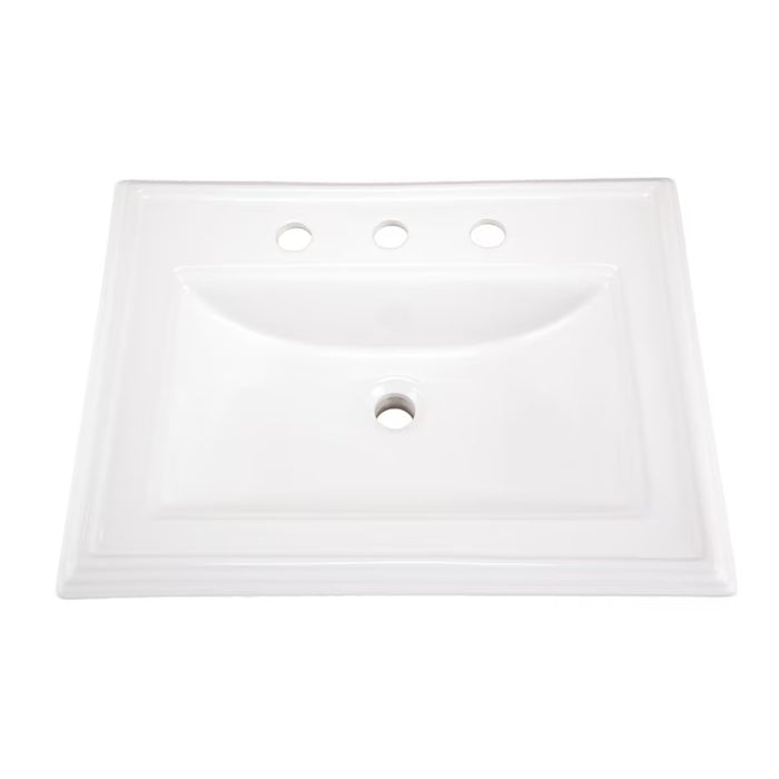 Logan Square™ Rectangular 8" Centers Self-Rimming Bathroom Sink