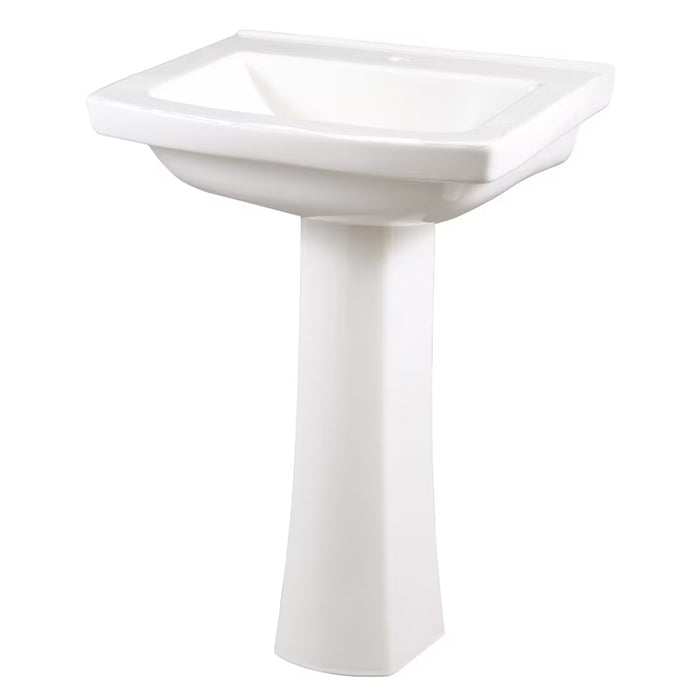 Burr Ridge™ Single Hole Standard Pedestal Bathroom Sink