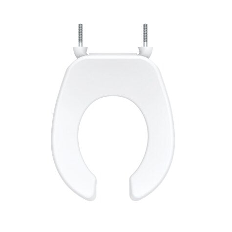 Commercial Open Front Toilet Seat Without Cover