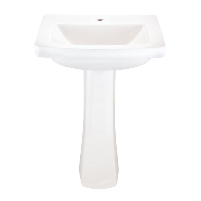 Burr Ridge™ Single Hole Standard Pedestal Bathroom Sink