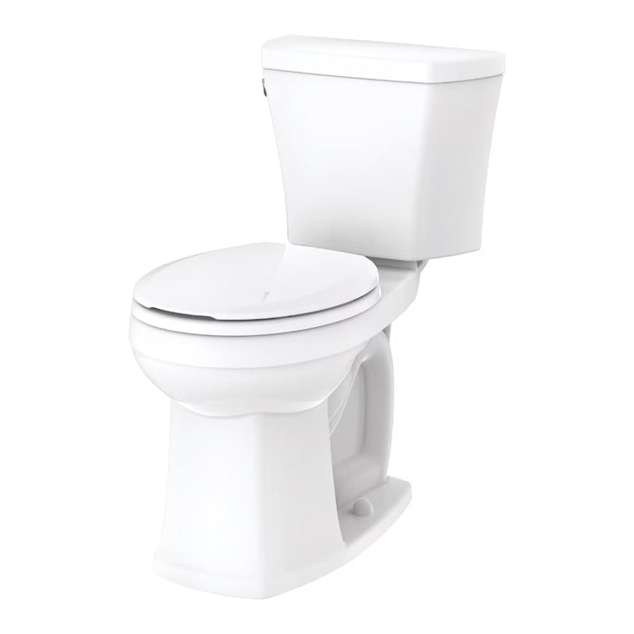 Avalanche® 1.28 gpf 10” Rough-In Two-Piece Round Front ErgoHeight™ Toilet