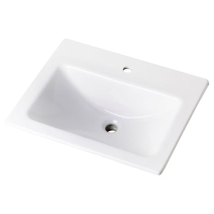 Wicker Park™ Rectangular 4" Faucet Centers Self-Rimming Bathroom Sink