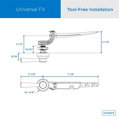 Universal Tank Levers