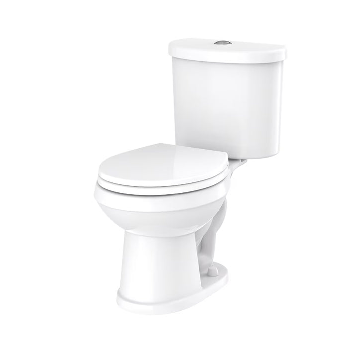 Banner™ Standard Height Dual Flush 1.28/1.0 gpf 12" Rough-In Two-Piece Round Front Toilet