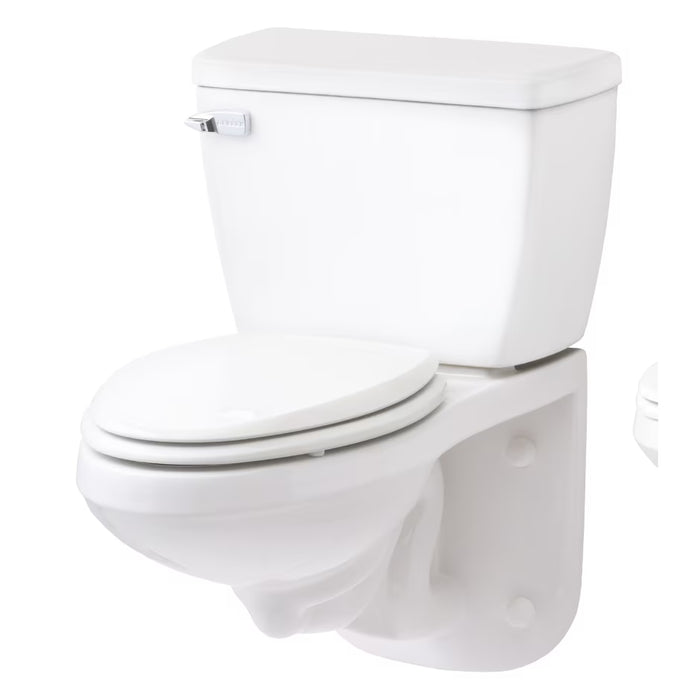 Ultra Flush® 1.6 gpf 4-1/4" Vertical Rough-In Two-Piece Elongated ErgoHeight™ Toilet