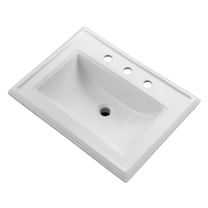 Logan Square™ Rectangular 8" Centers Self-Rimming Bathroom Sink