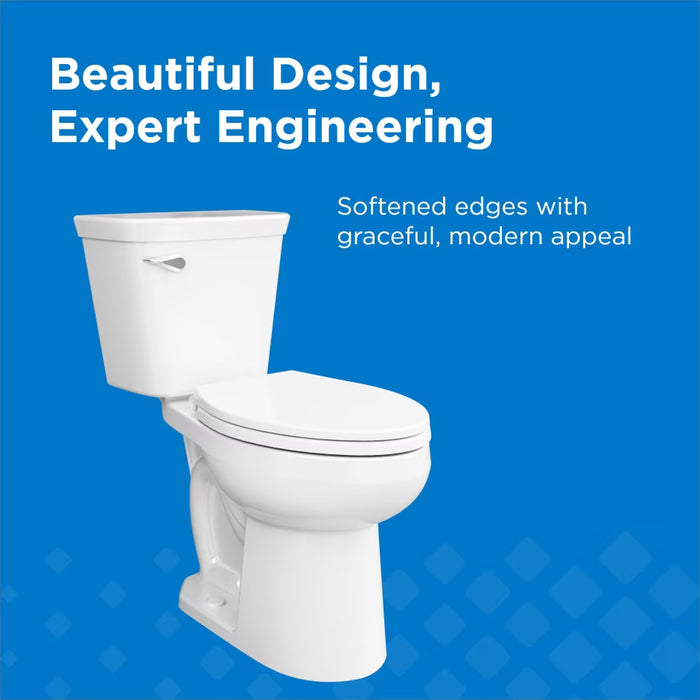 Viper® Select Chair Height 0.8 gpf 12" Rough-In Two-Piece Elongated Toilet