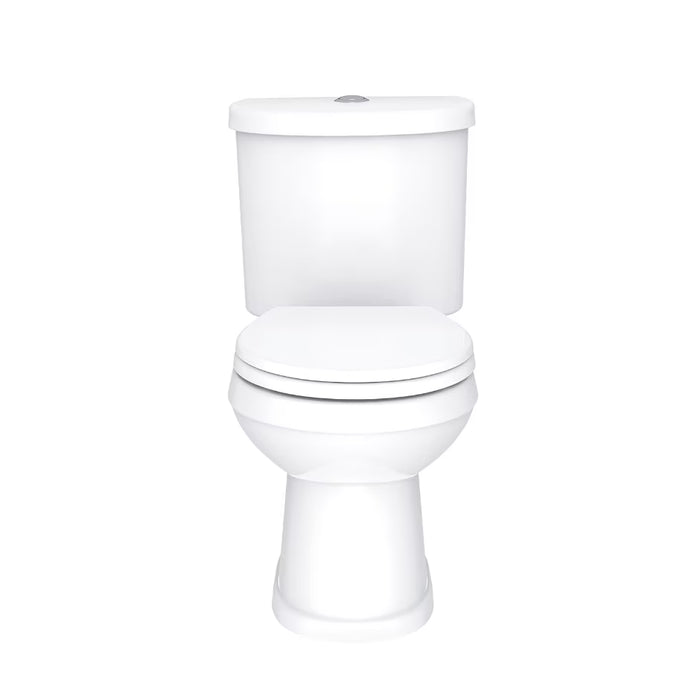 Banner™ Standard Height Dual Flush 1.28/1.0 gpf 12" Rough-In Two-Piece Round Front Toilet