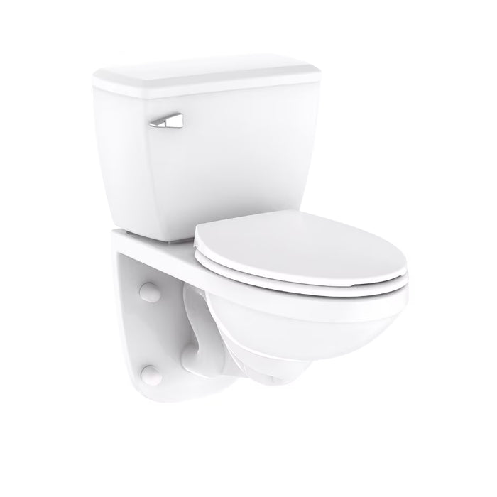 Ultra Flush® 1.0 GPF 4.5” Vertical Rough-In Wall Hung Two-Piece Elongated Toilet