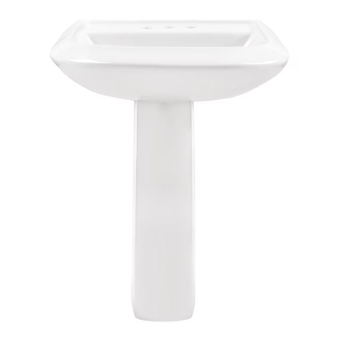 Avalanche® 4" Centers Standard Pedestal Bathroom Sink
