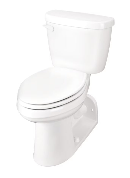 Maxwell® 1.28 gpf 4 1/4" Vertical Rough-In Two-Piece Back Outlet Compact Elongated ErgoHeight™ Toilet