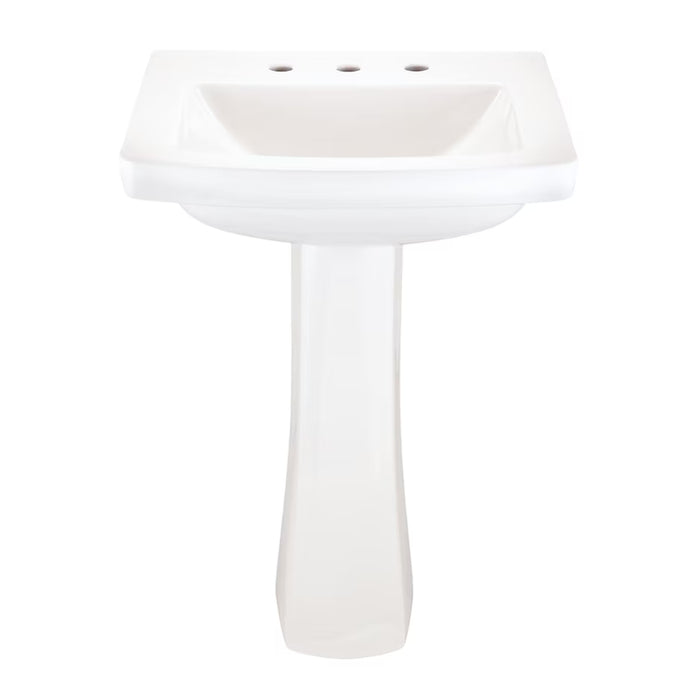 Burr Ridge™ 8" Centers Standard Pedestal Bathroom Sink
