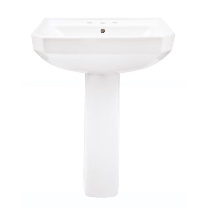 Viper® 4" Centers Standard Pedestal Bathroom Sink