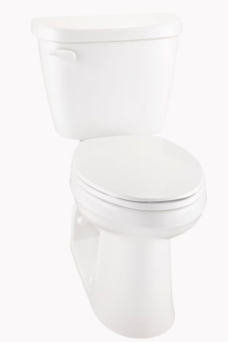 Maxwell® 1.28 gpf 4 1/4" Vertical Rough-In Two-Piece Back Outlet Compact Elongated ErgoHeight™ Toilet
