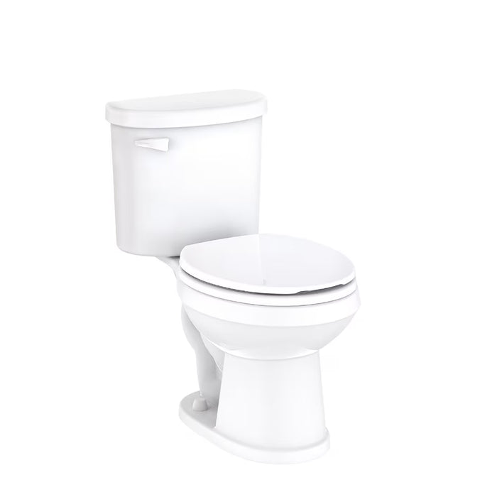 Banner™ Standard Height 1.6 gpf 12" Rough-In Two-Piece Round Front Toilet