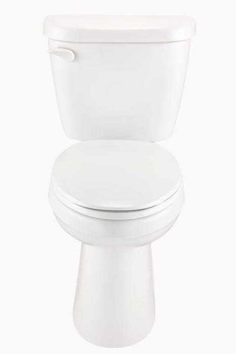 Maxwell® 1.28 gpf 4 1/4" Vertical Rough-In Two-Piece Back Outlet Compact Elongated ErgoHeight™ Toilet