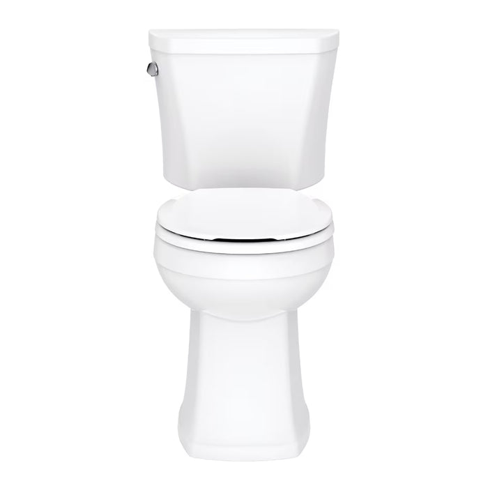 Avalanche® 1.28 gpf 12” Rough-In Two-Piece Round Front ErgoHeight™ Toilet