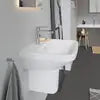 Duravit-DuraStyle Wall Mounted Sink  21 5/8 " x 17 3/8 ", with Overflow, 1 x Faucet hole, White High Gloss