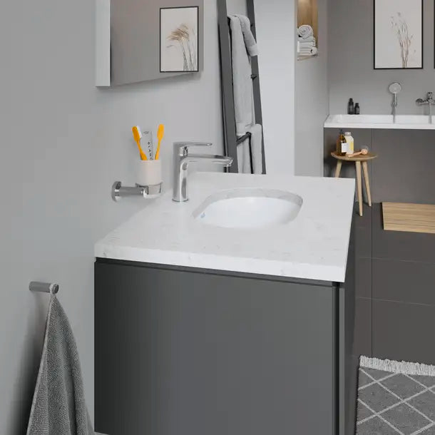 Duravit Design Classics Undermount Sink  18 1/8 " x 12 1/4 ", with Overflow, without Faucet hole, White High Gloss