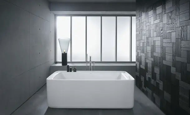 Duravit- Bento Starck Box Freestanding bathtubs  70 7/8 " x 35 3/8 ", White Gloss