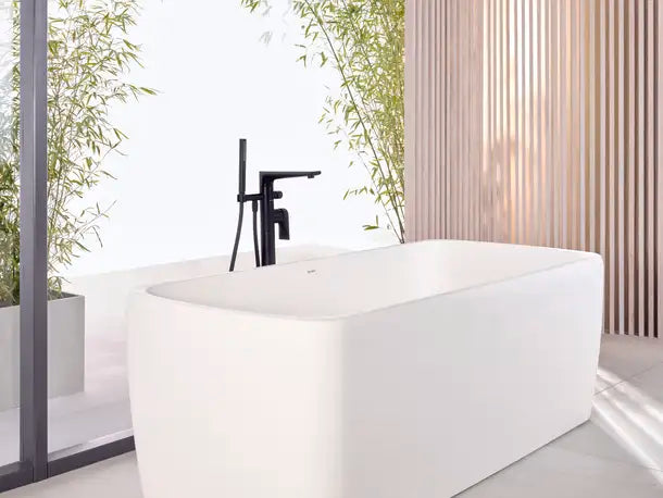 Duravit - Collection One Freestanding bathtubs  70 7/8 " x 31 1/2 ", DuroCast Plus, White Matte