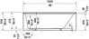 Duravit-Vero Alcove Bathtub  60 x 32 ", White Gloss