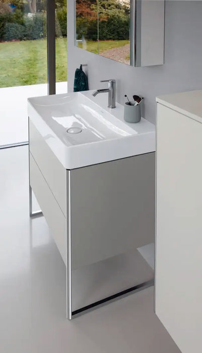 DuraSquare Wall Mounted Sink  31 x 18 1/2 ", without Overflow, 1 x Faucet hole, White High Gloss