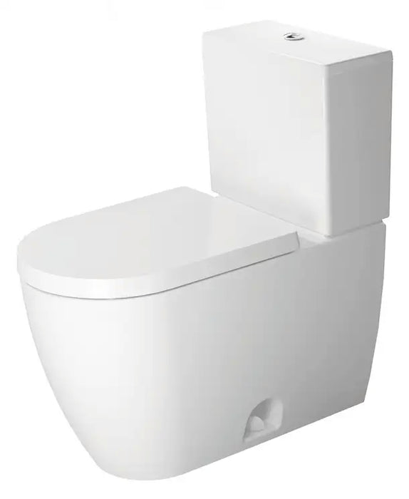 Duravit-ME by Starck floor standing toilet set, Elongated  1.28 GPF, with Slow Close, Removable Seat, White High Gloss