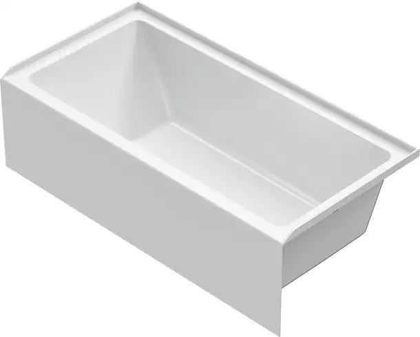 Duravit- Duravit No.1 Alcove Bathtub  60 " x 29 7/8 ", Packaging type: 8 pack, White Gloss