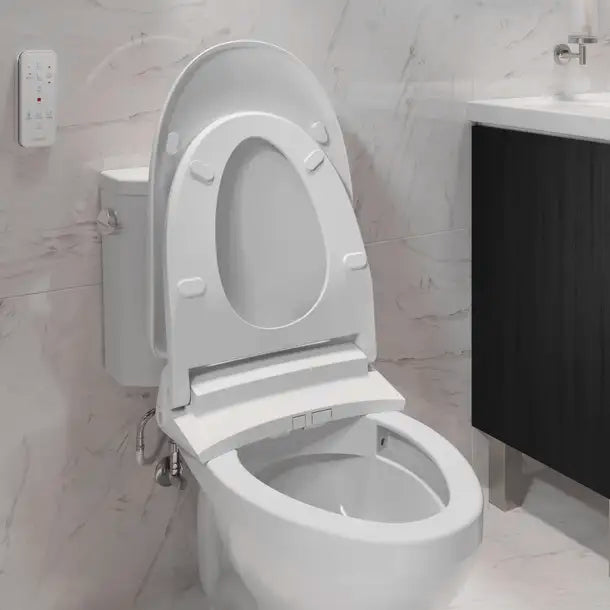 Duravit No.1 Two Piece Toilet  1.28/1.28 GPF, with Slow Close, White High Gloss