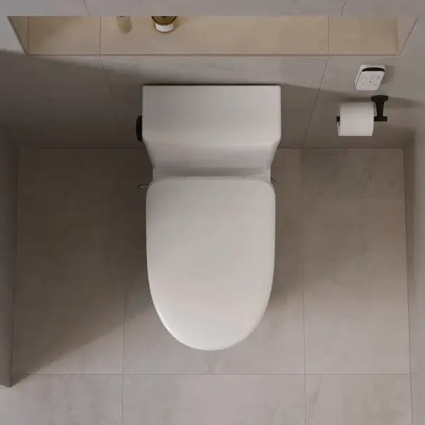 Duravit No.1 Two Piece Toilet, Elongated  1.28/1.28 GPF, with Slow Close, Removable Seat, White High Gloss