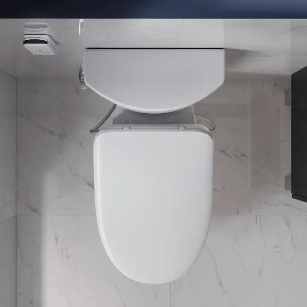 Duravit No.1 Toilet Bowl PRO Series  1.28/1.28 GPF, Barrier free, White High Gloss