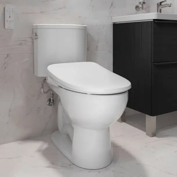 Duravit No.1 Toilet Bowl PRO Series  1.28/1.28 GPF, Barrier free, White High Gloss