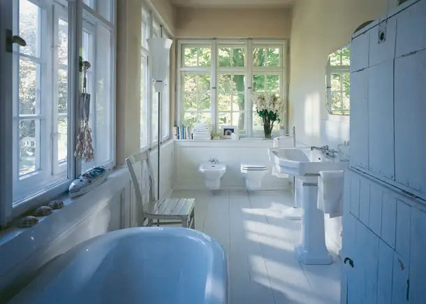 1930 Series Wall Mounted Sink  27 1/2 " x 19 5/8 ", with Overflow, 1 x Faucet hole, White High Gloss