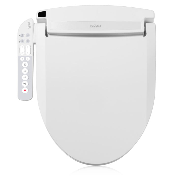 Brondell Swash EM417 Advanced Bidet Toilet Seat with Side Arm Control