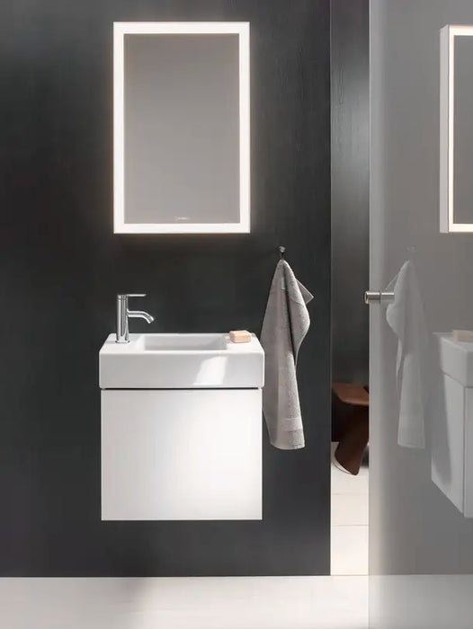 Duravit- Vero Air Wall Mounted Sink  19 5/8 " x 9 7/8 ", without Overflow, 1 x Faucet hole, White High Gloss