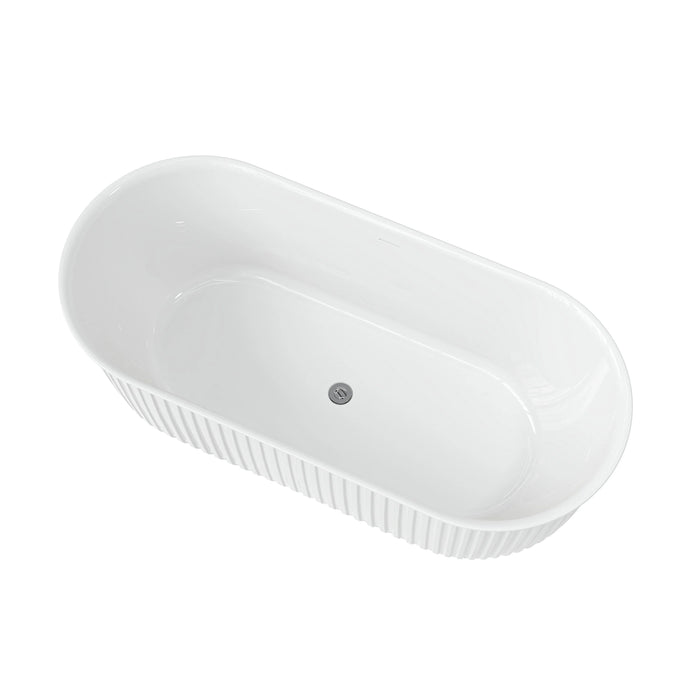 HOROW 59 Inch Acrylic Freestanding Tub Model ST59-CH