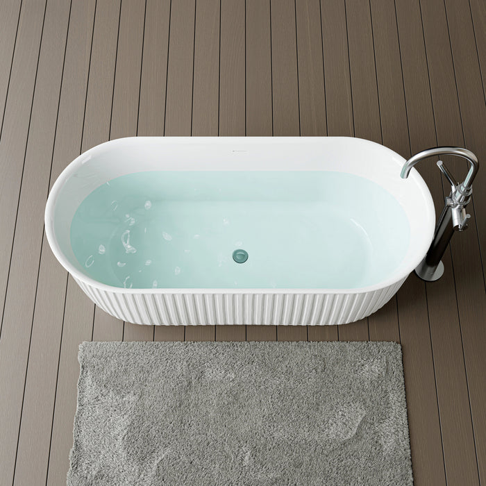 HOROW 59 Inch Acrylic Freestanding Tub Model ST59-CH